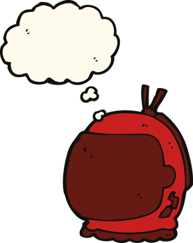 cartoon astronaut helmet with thought bubble png
