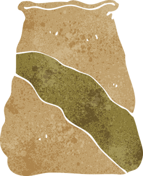 cartoon sack of potatoes png