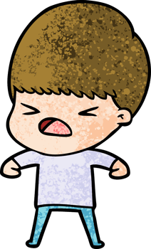 cartoon stressed man png