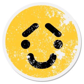 simple pleading face circle png