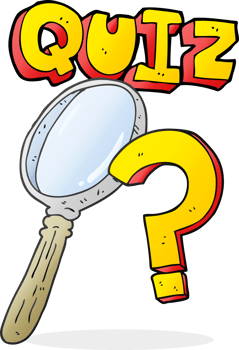 hand drawn cartoon quiz symbol png
