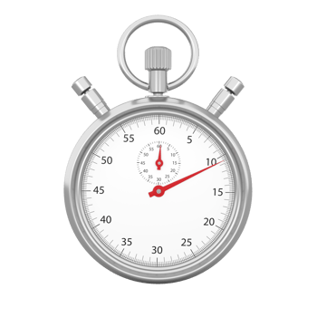 3D Rendering Silver Stopwatch png