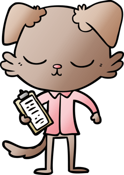 cute cartoon dog png