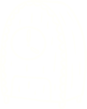 Carriage Clock Chalk Drawing png