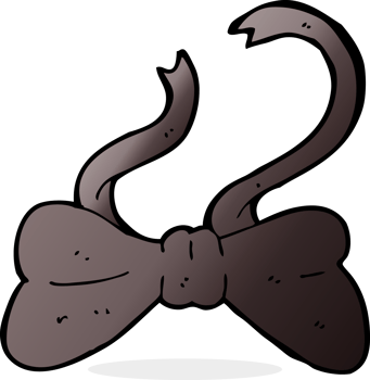 cartoon bow drawing png