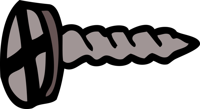 cartoon doodle screw png