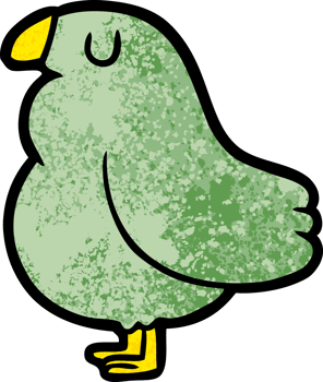 cartoon bird drawing png