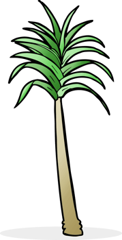 cartoon palm tree png