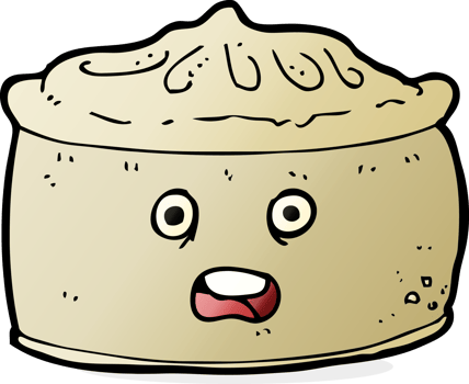 cartoon pie with face png