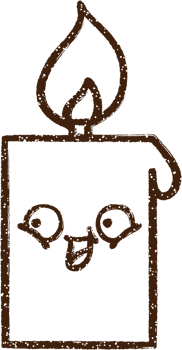 Candle Charcoal Drawing png