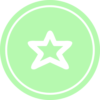 star shape circular icon symbol png