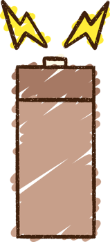 Battery Chalk Drawing png