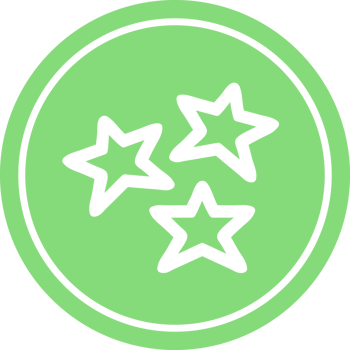 star shapes circular icon symbol png