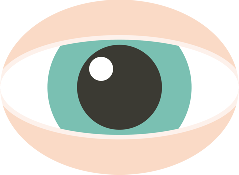 staring eye graphic   illustration icon png