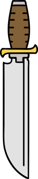 tattoo in traditional style of a knife png