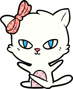 cute cartoon cat png
