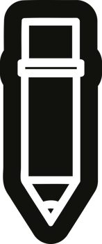 simple pencil icon symbol png