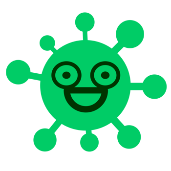 amazed virus drawing png