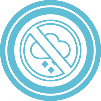 no cold weather circular icon symbol png