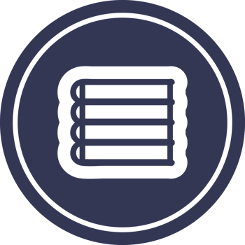 stack of books circular icon symbol png
