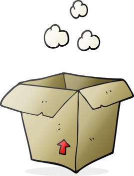 cartoon empty box png