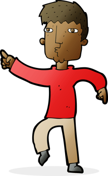 cartoon dancing man png
