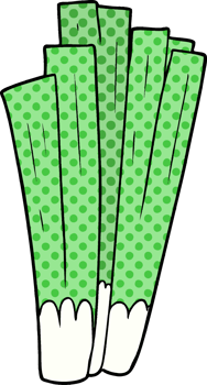 cartoon leeks drawing png