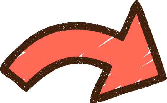 Pointing Arrow Chalk Drawing png
