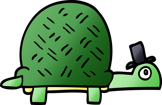 cartoon doodle funny tortoise png
