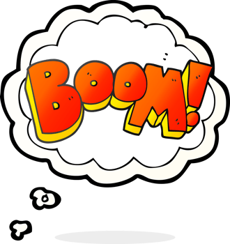 thought bubble cartoon boom png