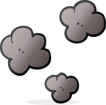 cartoon smoke cloud symbol png