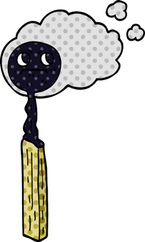 cartoon doodle match png