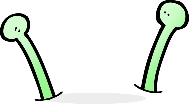 cartoon alien antennae png