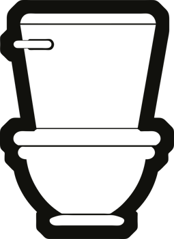 icon illustration of a toilet drawing png