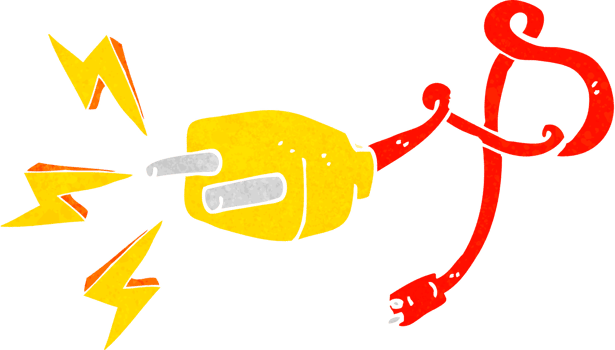 cartoon plug drawing png