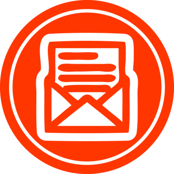 envelope letter circular icon png