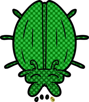 cute cartoon bug drawing png