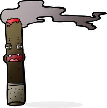 cartoon cigar character png