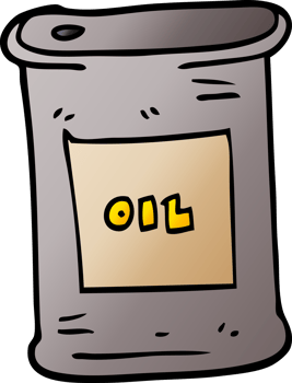 cartoon doodle motor oil png