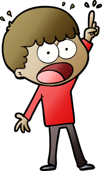 cartoon shocked man drawing png