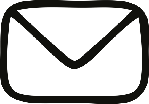 line drawing cartoon paper envelope png