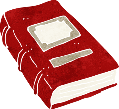 cartoon old book png