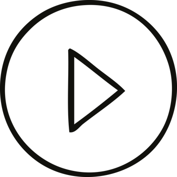 line drawing cartoon play button png
