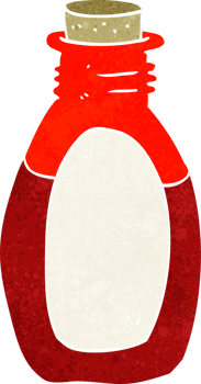 cartoon potion drawing png