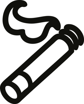 lit cigarette icon png