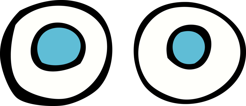 cartoon eyes drawing png