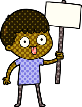 cartoon man staring drawing png