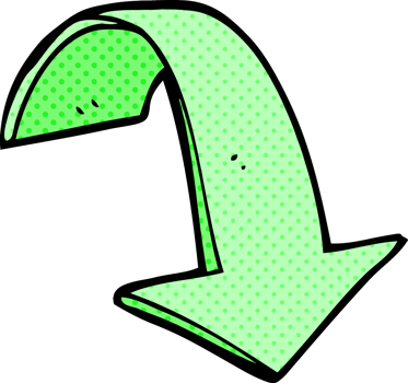 cartoon pointing arrows png