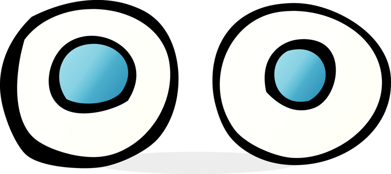 cartoon eyes drawing png