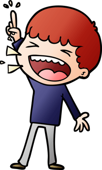 cartoon laughing man drawing png